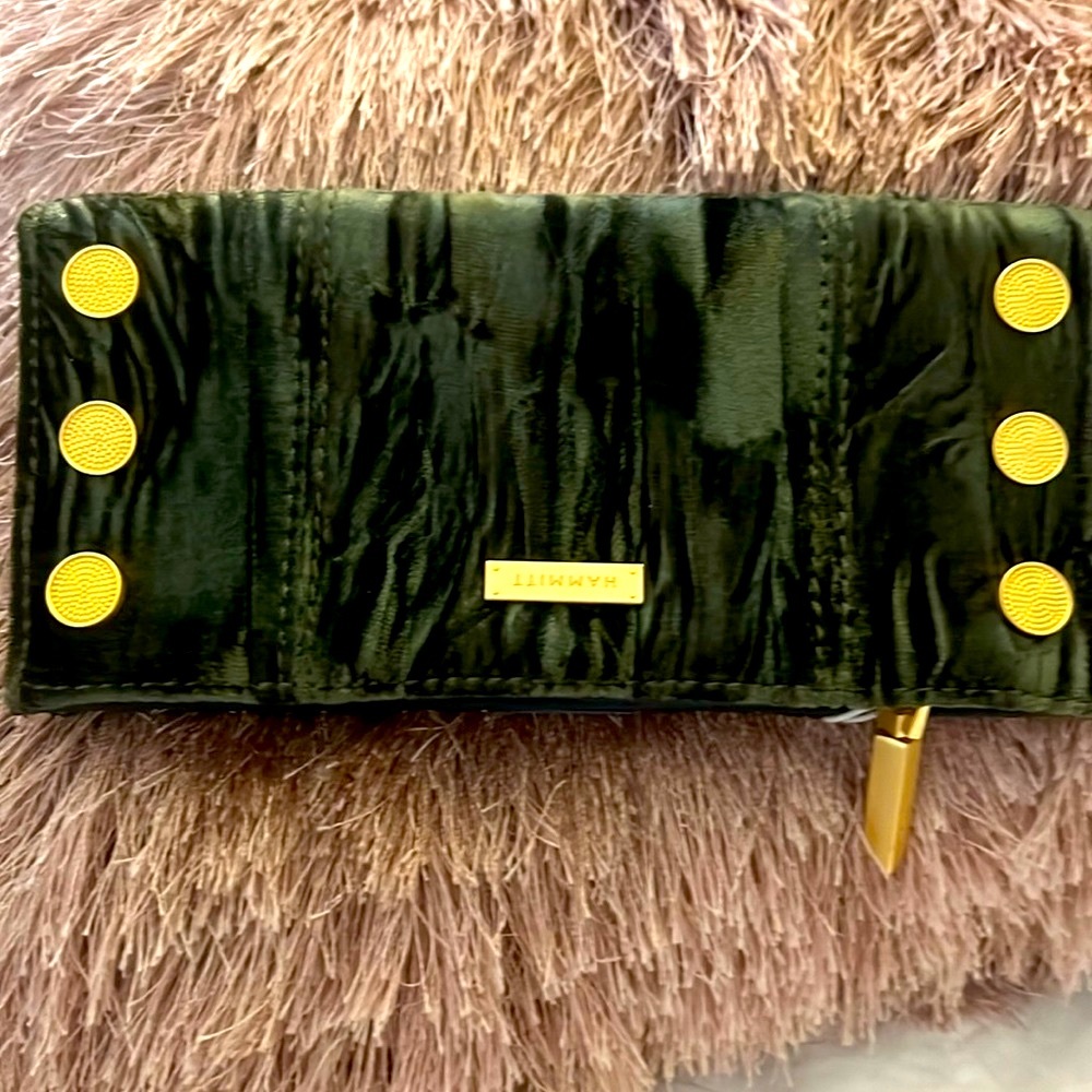 HAMMIT 110 north folding leather wallet antique atelier one size with zipper